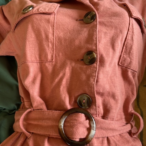 🚫SOLD🚫 Red Orange Pantsuit 🍁 - Picture 7 of 12